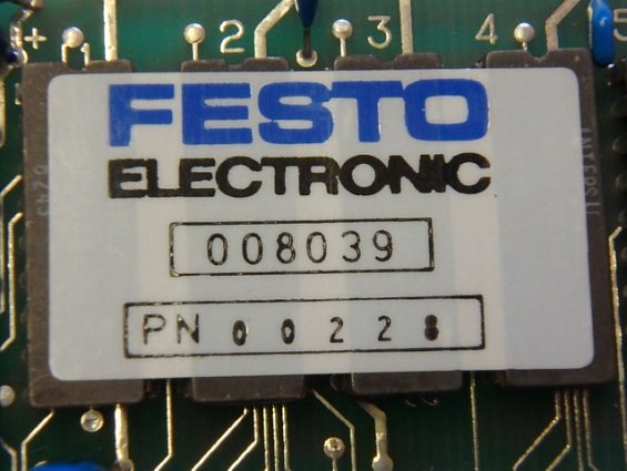 Контроллер FESTO ELECTRONIC 008039 PN00228 PN228 8039 INTERSIL IM65X18AI JN 8243