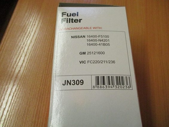 Фильтр топливный filter sakura JN309 J.Sakura для автопогрузчика DAEWOO G15S-2