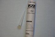 Силиконовый клей-герметик прозрачный HITECH 1595 300ml уксусный КИТАЙСКИЙ АНАЛОГ Loctite-595
