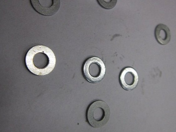 Шайба 4,0 DIN125A ГОСТ 11371-78 EN ISO 7089 7090 стальная плоская без фаски