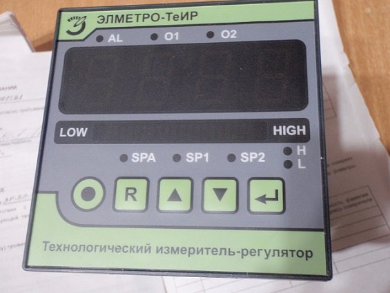 Измеритель-регулятор технологический ЭЛМЕТРО-ТеИр-3Р-БП-RS485-Т ТУ4211-017-99278829-2008