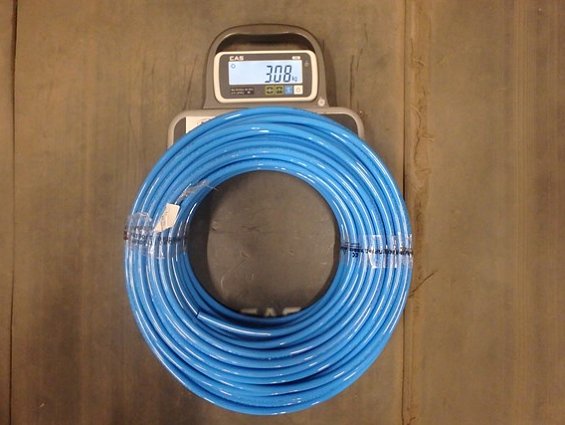 Трубка пневматическая полиуретановая zec tpu-12/9-B 9х12 синяя диаметр наружный 12мм