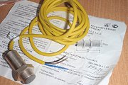 Выключатель бесконтактный ВБ2.18М.53.5.1.1.К IP67 срабатывание 5мм М18х1мм