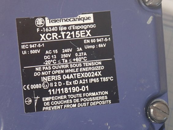 Концевой выключатель Telemecanique XCRT115EX 802795