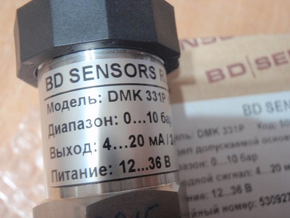 Датчик давления bd sensors rus dmk331p 505-1002-1-5-100-z00-1-1-1-00R 0.5% 0...10бар 4...20мА