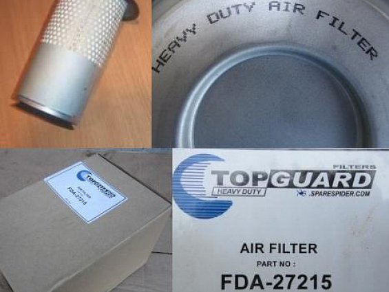 Фильтр воздушный FDA27215 AIR FILTER автопогрузчика HELI MITSUBISHI FD15 FD20 FD25 FD30