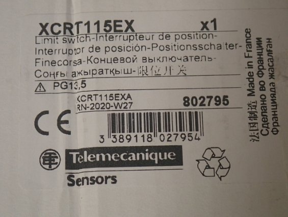 Концевой выключатель Telemecanique XCRT115EX 802795