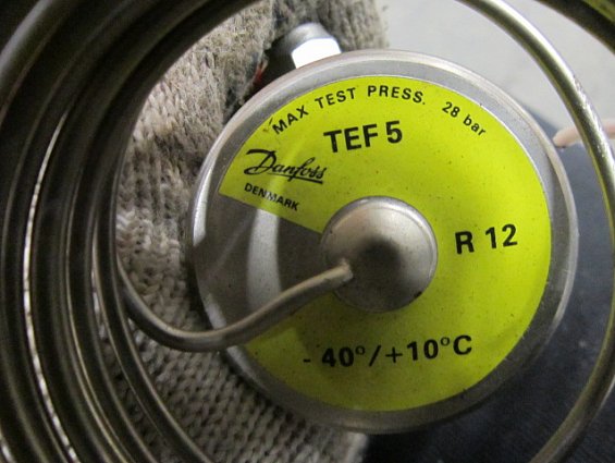 Термоэлемент danfoss denmark TEF-5 tef5 28bar R12 -40+10гр.С
