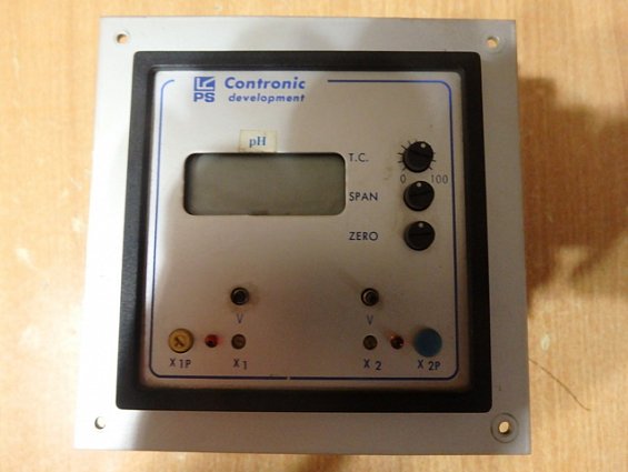 Регулятор microprocessor ph/mV&C meter ph contronic 00131-PFL 220V 50Hz 4-20mA 0-14pH