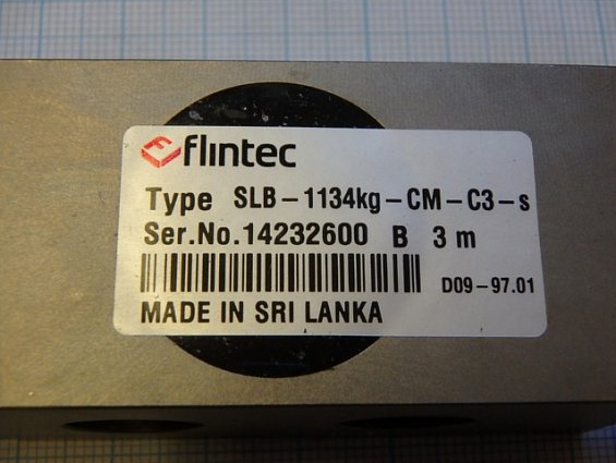 Тензодатчик FLINTEC SLB-1134kg-CM-C3-s SLB-2.5klb-CM-C3 1134kg 2500lb 2500фунтов нагрузка 1134кг без