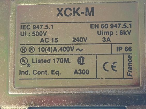 Корпус концевого выключателя Telemecanique ZCK-M1H29 XCK-M