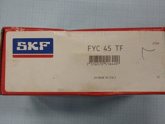 Подшипник FYC45TF SKF фланцевый подшипниковый узел типа Y круглый литой корпус